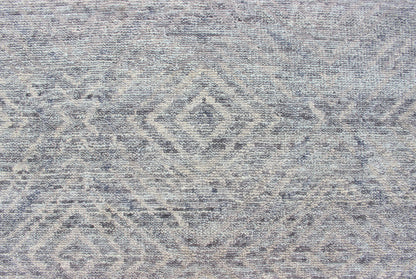 All - Over Diamond Design Indian Modern Light Green Abstract Wool Area Rug Measures 9 x 12 Country of Origin: India; Type: Modern, Modern Casual; Design: Diamond, Geometric, Abstract, All - Over; Keivan Woven Arts: rug BDH - 758695 - RT - 45; Large... - Keivan Woven ArtsBDH - 758695 - RT - 45 - 13406Rug