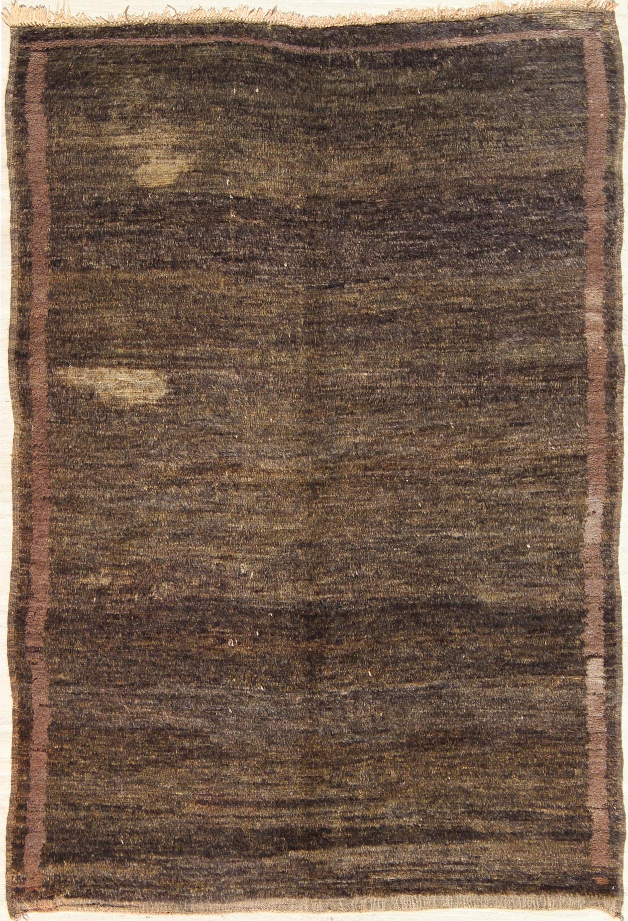 Natural Moroccan Hand Knotted Carpet With Solid Design in Shades of Brown Natural moroccan Carpet with simple Tribal Design Keivan Woven Arts / rug/BDS - 21281 origin/Morocco This moroccan design spanning a brown field and enclosed within ... - Keivan Woven ArtsBDS - 21281 - 9579