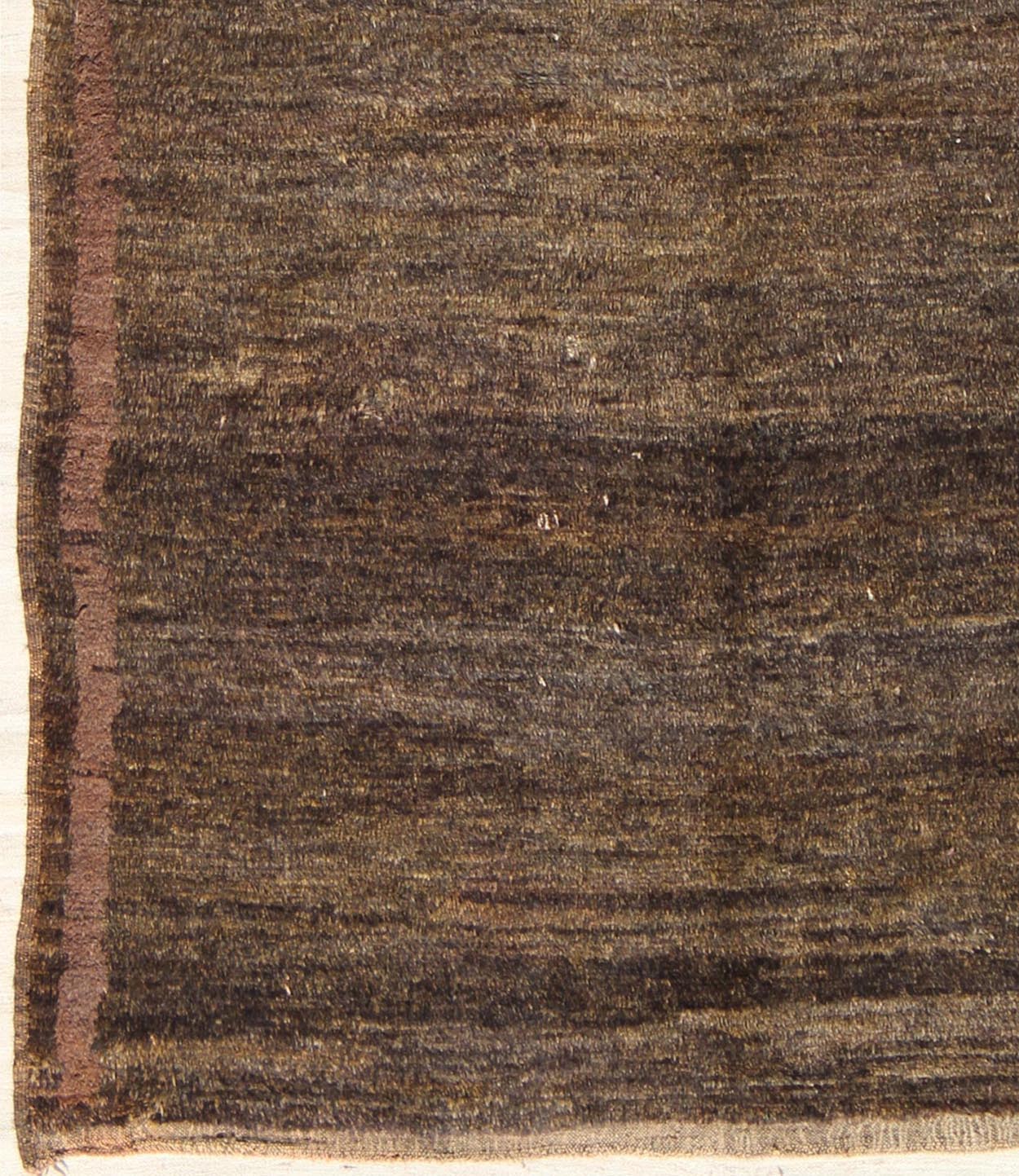 Natural Moroccan Hand Knotted Carpet With Solid Design in Shades of Brown Natural moroccan Carpet with simple Tribal Design Keivan Woven Arts / rug/BDS - 21281 origin/Morocco This moroccan design spanning a brown field and enclosed within ... - Keivan Woven ArtsBDS - 21281 - 9579Rug