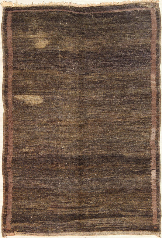 Natural Moroccan Hand Knotted Carpet With Solid Design in Shades of Brown Natural moroccan Carpet with simple Tribal Design Keivan Woven Arts / rug/BDS - 21281 origin/Morocco This moroccan design spanning a brown field and enclosed within ... - Keivan Woven ArtsBDS - 21281 - 9579Rug