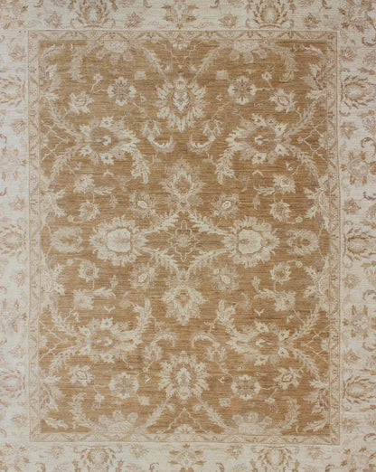 Sultanabad Design Afghan Made Floral Rug. Measures: 8'10 x 11'7. This elegantly handwoven rug is from Afghanistan and woven from the finest wool to create a soft and luxurious piece that will work well in so many different settings with earthy t... - Keivan Woven ArtsDSP - BC11280 - 4094Rug
