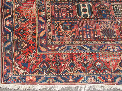 Persian Large Bakhtiari Rug With All - Over Garden Design in Jewel Colors. Large Persian Bakhtiari rug with all - over garden design, rug DSP - MR340SK, country of origin / type: Iran / Bakhtiari, circa 1930 This stunning colorful garden design an... - Keivan Woven ArtsDSP - MR340SK - 4124Rug