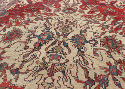 Large Antique Persian Sultanabad Rug with a Unique Medallion Design Large Antique Persian Sultanabad Rug, rug E - 1209, country of origin / type: Iran / Sultanabad, circa Early - 20th Century. Measures: 12'2 x 16' This beautiful antiq... - Keivan Woven ArtsE - 1209 - 1730Rug