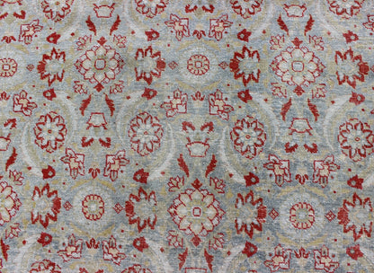 All - Over Floral Design Antique Persian Tabriz Rug in Shades of Gray - Blue and Red kwarugs All - Over Floral Design Antique Persian Tabriz Rug in Shades of Gray - Blue and Red. Keivan Woven Arts / rug EMA - 7513, country of origin / type: Iran / Tabriz,... - Keivan Woven ArtsEMA - 7513 - 8791Rug