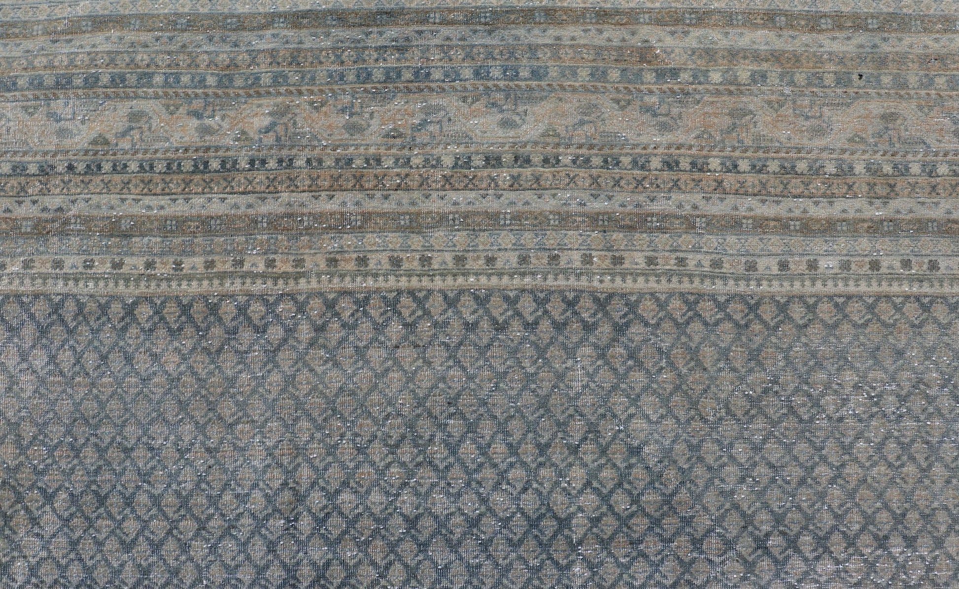 Keivan Woven Arts Antique Persian Tabriz Rug in Minimalist Design Measures: 10'4 x 13'9 Keivan Woven Arts Antique Persian Tabriz Rug in Minimalist Design in Wool with in Blues. Keivan Woven Arts / rug EMB - 22113 - 15004, country of origin ... - Keivan Woven ArtsEMB - 22113 - 15004 - 20283