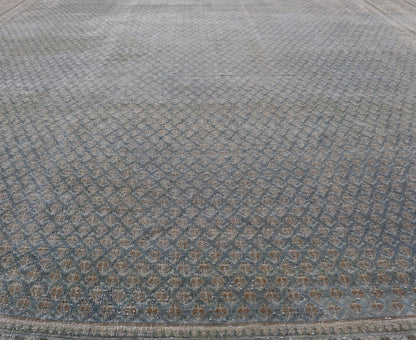 Keivan Woven Arts Antique Persian Tabriz Rug in Minimalist Design Measures: 10'4 x 13'9 Keivan Woven Arts Antique Persian Tabriz Rug in Minimalist Design in Wool with in Blues. Keivan Woven Arts / rug EMB - 22113 - 15004, country of origin ... - Keivan Woven ArtsEMB - 22113 - 15004 - 20283Rug