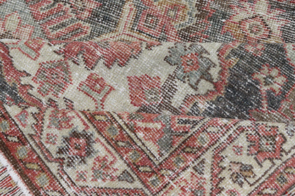 Antique Persian Sultanabad Gallery with Floral Design in Lt. Blue, Gray & Red. Keivan Woven Arts / rug EMB - 22120 - 15007, country of origin / type: Persian / Sultanabad, circa Early - 20th Century. Measures: 4'2 x 15'4 This stunning antique Sultanab... - Keivan Woven ArtsEMB - 22120 - 15007 - 20301Rug
