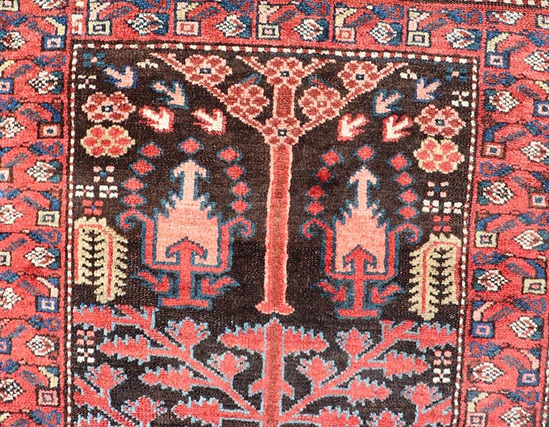 Keivan Woven Arts Antique Persian Bakhtiari Runner with a Rare Tree Design by Keivan Woven Arts 3'0 x 8'9 . Colorful Antique Persian Bakhtiari Runner with All - Over Garden And Tree Design. Keivan Woven Arts / rug EMB - 22123 - 15017, country o... - Keivan Woven ArtsEMB - 22123 - 15017 - 20355Rug