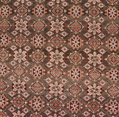 Antique Malayer Persian Gallery Runner with All Over Floral Design. Keivan Woven Arts; rug / EMB - 22226 - 15453 Country of origin: Iran Circa 1920's Type Malayer. Measures: 5'8 x 15'10 This antique Malayer gallery runner features a modest, multi - t... - Keivan Woven ArtsEMB - 22226 - 15453 - 21573