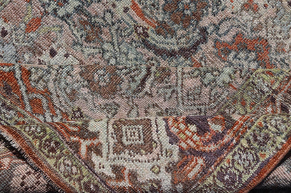 Measures: 4'6 x 8'1 This Bidjar Persian rug, renowned for its durability and intricate design. The rug features a central field with a delicate pattern of floral and geometric motifs in soft, muted colors, including shades of light blue, beige,... - Keivan Woven ArtsEMB - 22243 - 22496Rug