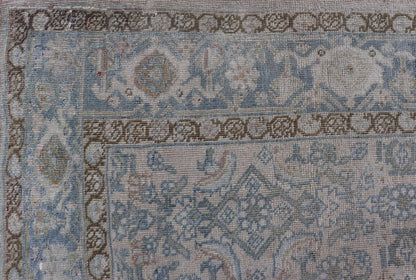 Measures: 3'4 x 6'5 This antique Persian Bidjar rug epitomizes the renowned durability and intricate design characteristic of Bidjar weavings. The rug showcases a complex array of floral and vine motifs intricately woven across its field, presentin... - Keivan Woven ArtsEMB - 22281 - 26766Rug