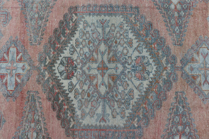 Vintage Hand - Knotted Persian Hamadan Rug with Sub - Geometric Medallion Design This vintage hand - knotted Persian Hamadan rug features a sub - geometric medallion design enclosed within a complementary, multi - tiered border. The rug has a bold design,... - Keivan Woven ArtsEMB - 8525 - 178689 - 13680Rug