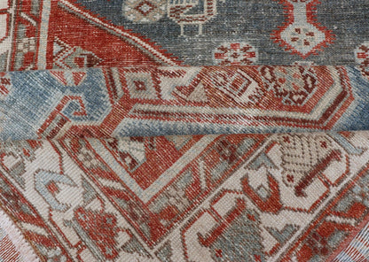 Antique Hand - Knotted Persian Malayer Runner with Sub - Geometric Medallion Design Antique Persian Malayer Runner This antique hand - knotted Persian Malayer runner features an all - over sub - geometric medallion design replete with various motifs and is ... - Keivan Woven ArtsEMB - 8534 - 178969 - 13766Rug