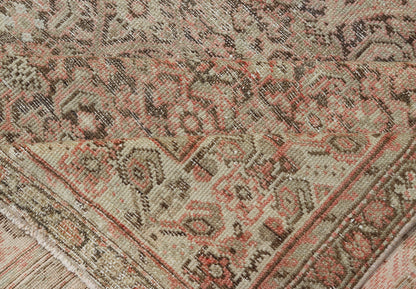 Antique Malayer Persian Rug with All Over Design within Multi - Tier Border This antique Malayer rug features a modest, multi - tiered border and delicate field, busy with an all - over symmetrical design. This piece sets a quiet coffee backgroun... - Keivan Woven ArtsEMB - 8549 - 178960 - 13824Rug