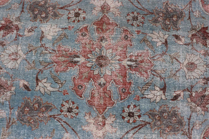 Hand - Knotted Antique Persian Tabriz Khoy Rug in Wool with Large Floral Design This antique Persian Tabriz Khoy rug features an all - over sub - geometric floral design rendered in multicolor, set upon a red background. A complementary, multi - tiered... - Keivan Woven ArtsEMB - 9556 - P13091 - 14868Rug
