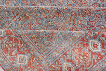 Hand - Knotted Antique Persian Long Gallery Senneh in Wool with All - Over Design This antique Persian long gallery Senneh rug has been hand - knotted in wool. The rug features an all - over sub - geometric design, set upon a blue background. The rug has ... - Keivan Woven ArtsEMB - 9582 - P13876 - 15158Rug