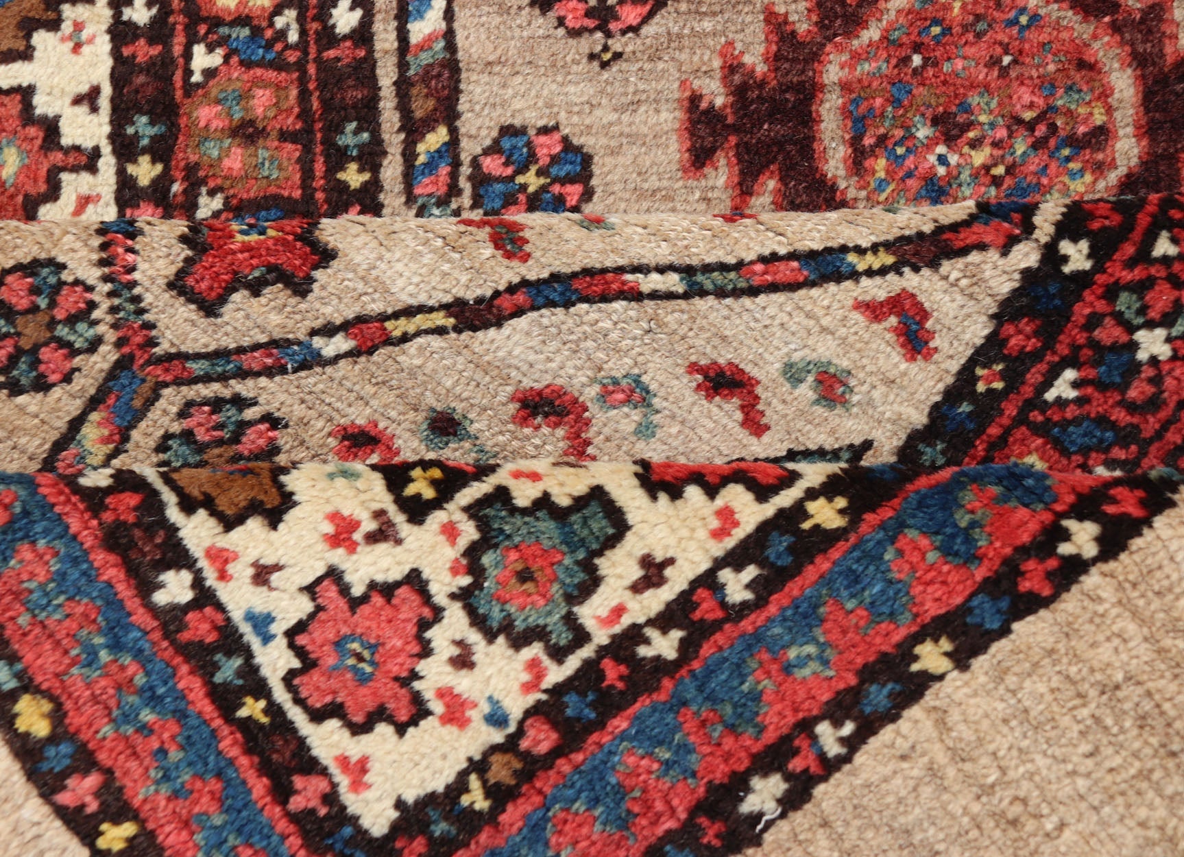 Tribal Persian Hand Knotted Antique Serab Long Runner in Tribal Design Antique Persian Tribal Serab runner, Keivan Woven Arts / rug/EMB - 9584 - P13514, origin/iran. Measures: 3'7 x 14 - Keivan Woven ArtsEMB - 9584 - P13514 - 15170Rug
