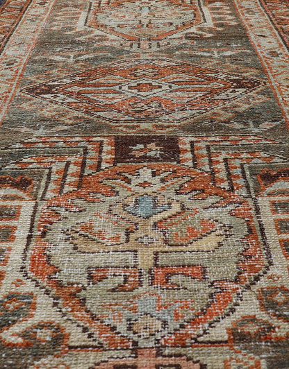 Small Antique Persian Karadjeh Rug with All - Over Sub - Geometric Medallion Design Antique Karadjeh Rug Rug with All - Over Sub - Geometric Medallion Design, Keivan Woven Arts / rug EMB - 9611 - P13854, country of origin / type: Persian / Karadjeh, circa E... - Keivan Woven ArtsEMB - 9611 - P13854 - 16504Rug