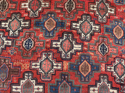 Antique Caucasian Rug with All - Over Tribal Design and Medallions Antique Caucasian Rug with All - Over Tribal Design and Medallions. Keivan Woven Arts / rug EMB - 9673 - P13565, country of origin / type: Caucasus / Kazak, circa 1890 This late ... - Keivan Woven ArtsEMB - 9673 - P13565 - 16211Rug