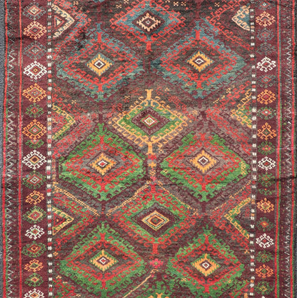 Antique Baluch Tribal Rug with All - Over Geometric in Colorful Design and Motifs Antique Baluch Tribal Rug with All - Over Geometric in Colorful Design and Motifs. Keivan Woven Arts, rug EMB - 9680 - P13558; country of origin / type: Iran / Baluch, ci... - Keivan Woven ArtsEMB - 9680 - P13558 - 16247Rug