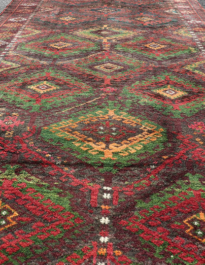 Antique Baluch Tribal Rug with All - Over Geometric in Colorful Design and Motifs Antique Baluch Tribal Rug with All - Over Geometric in Colorful Design and Motifs. Keivan Woven Arts, rug EMB - 9680 - P13558; country of origin / type: Iran / Baluch, ci... - Keivan Woven ArtsEMB - 9680 - P13558 - 16247Rug
