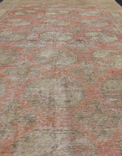 Antique Khotan Rug in Elephant Feet Design by Keivan Woven Arts Measures: 5'4 x 10'8 Antique Khotan Rug by Keivan Woven Arts with Repeating Medallion in elephant design. rug EMB - 9709, country of origin / type: Turkistan / tribal, circa... - Keivan Woven ArtsEMB - 9709 - 13821 - 16460Rug