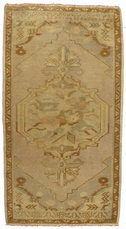 Oushak Rug with Medallion Design and Geometric - Botanical Elements This Turkish Oushak carpet features a central medallion design, as well as patterns of smaller geometric shapes and botanical elements. The rug's qualities are enhanced by its par... - Keivan Woven ArtsEN - 1141 - 2798Rug