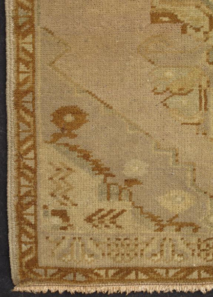 Oushak Rug with Medallion Design and Geometric - Botanical Elements This Turkish Oushak carpet features a central medallion design, as well as patterns of smaller geometric shapes and botanical elements. The rug's qualities are enhanced by its par... - Keivan Woven ArtsEN - 1141 - 2798Rug