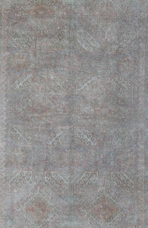 Muted Antique Turkish Sivas with Floating Design Antique muted design Oushak rug from Turkey, Keivan Woven Arts / rug EN - 123988, country of origin / type: Turkey / Oushak, circa 1930. This antique Turkish Oushak rug features a muted desig... - Keivan Woven ArtsEN - 123988 - 6624Rug