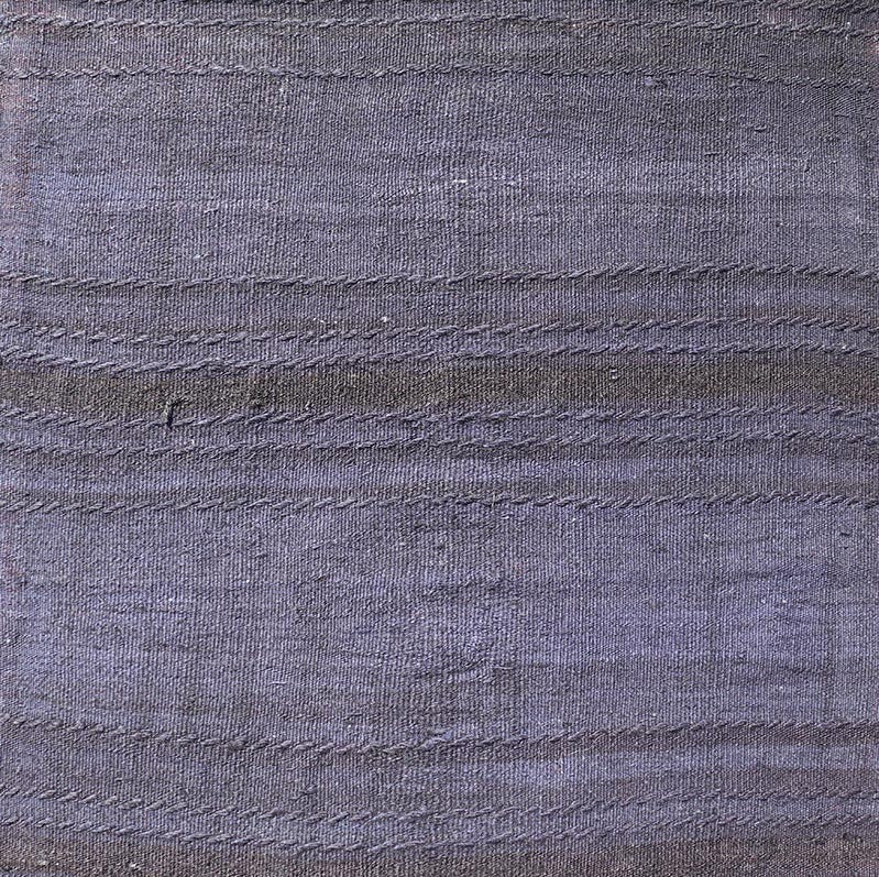 Vintage Turkish Kilim Runner with Deep Blue and Purple Tones - Keivan Woven ArtsEN - 13602Rug