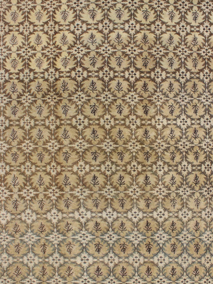 Mid - Century Modern vintage Rug with repeating All Over Design. Measures: 5'8 x 8'6. Mid - Century Modern Rug with Contemporary Design. Keivan Woven Arts, En - 141405, 1950's Vintage Turkish Rug in modern design. All Over Design Mid - C... - Keivan Woven ArtsEN - 141405 - 6674Rug