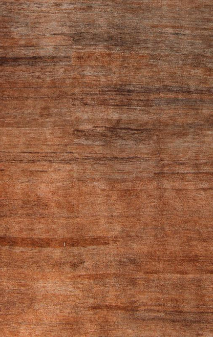 Vintage Gabbeh - Type Rug from Turkey with Tones of Brown and Rust This vintage Gabbeh - type rug from mid - 20th century Turkey features a subtle design of various shades. Tones of light brown, rust, orange and dark brown provide texture and variatio... - Keivan Woven ArtsEN - 141514 - 6696Rug