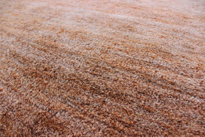 Vintage Gabbeh - Type Rug from Turkey with Tones of Brown and Rust This vintage Gabbeh - type rug from mid - 20th century Turkey features a subtle design of various shades. Tones of light brown, rust, orange and dark brown provide texture and variatio... - Keivan Woven ArtsEN - 141514 - 6696Rug