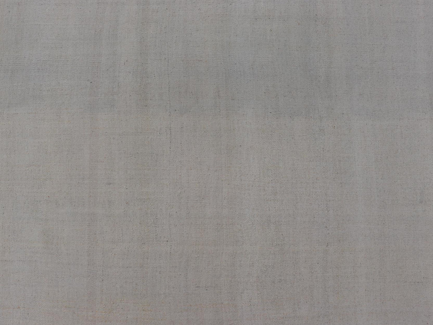 Vintage Turkish Kilim with Modern Design in Cream and Lavender Measures: 5'1 x 7'4 This piece, although vintage, is perfect for modern interiors, with minimalism on the high rise of today's trends. The face is plain, relying on the craf... - Keivan Woven ArtsEN - 142638 - 19130Rug