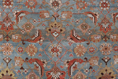 Antique Fine Persian Malayer Gallery Runner with All - Over Design in Blue, rust/red, and multi colors. Keivan Woven Arts / rug EN - 15195, country of origin / type: Persian / Malayer, circa 1900. Measures: 6'5 x 15' This beautiful antique P... - Keivan Woven ArtsEN - 15195 - 24760Rug