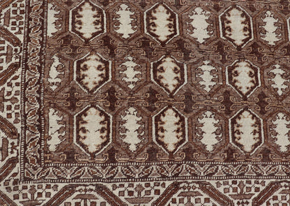 Antique Turkish Rug with Organic Motifs in Brown and Earth Tone Colors kwarugs Turkish antique carpet from Turkey with sub - geometric pattern in shades of brown, rug en - 176556, country of origin / type: Turkey / Oushak, circa 1910 Antique Tur... - Keivan Woven ArtsEN - 176556 - 11243Rug