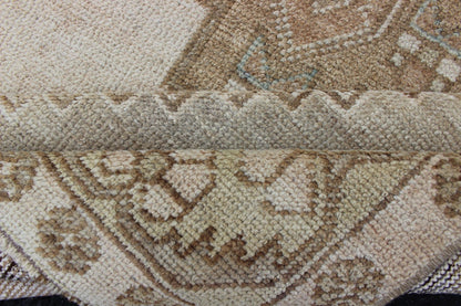 Vintage Turkish Oushak Rug in Sage Green, Taupe, Light Brown, and Light Green vintage oushak from Turkey with Medallion design in various tones of green, tan, sand, taupe and light green rug EN - 176671, country of origin / type: Turkey / oushak, ... - Keivan Woven ArtsEN - 176671 - 12581Rug