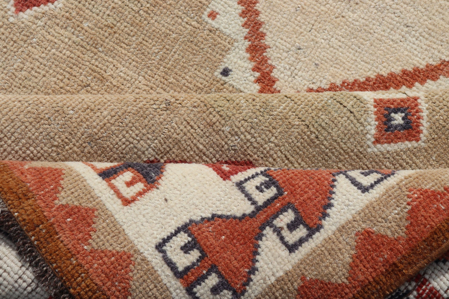 Vintage Hand Knotted Tulu - Gabbeh Rug with Tribal Design of Medallions Tribal Design Vintage Hand Knotted Tulu - Gabbeh Rug with Medallions rug EN - 178171, Keivan Woven Arts / country of origin / type: Turkey / Gabbeh - Tulu, circa 1950 ... - Keivan Woven ArtsEN - 178171 - 17472Rug