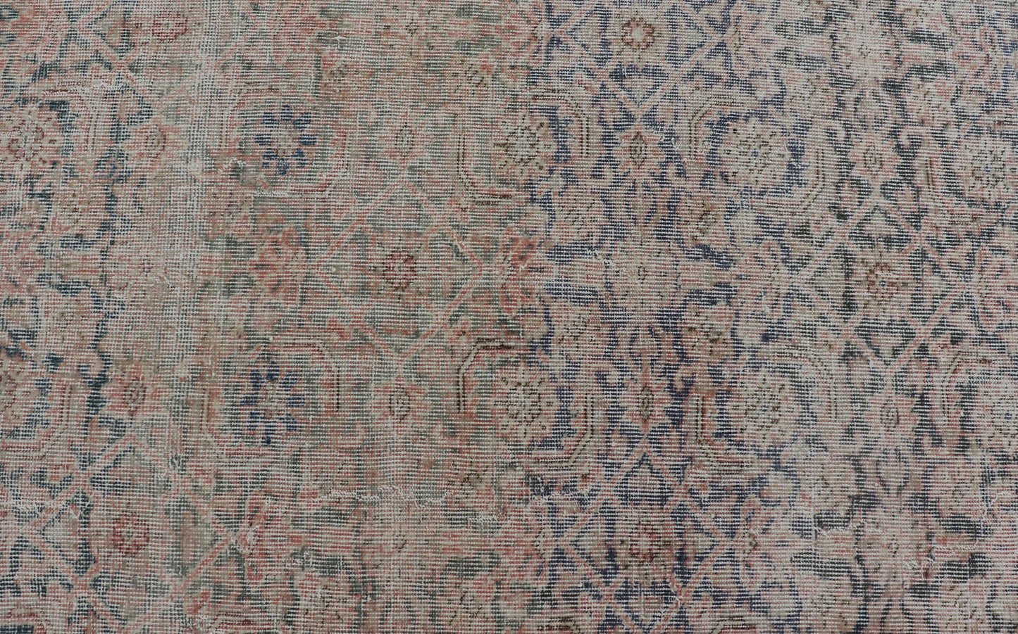 Antique Persian Malayer Rug in Variegated Gray - Blue, Cream and Soft Pink Antique Persian Malayer rug with all - over design. Keivan Woven Arts / rug EN - 178464, country of origin / type: Iran / Hamadan, circa 1920 early 20th century antique... - Keivan Woven ArtsEN - 178464 - 17484Rug