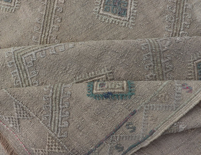 Long Vintage Kilim Embroidered Turkish Runner with Diamond Design Long Vintage Kilim Embroidered Turkish Runner with Diamond Design. Keivan Woven Arts. rug EN - 179089 country of origin / type: Turkey / Kilim, circa mid - 20th century. Turkish K... - Keivan Woven ArtsEN - 179089 - 17556Rug