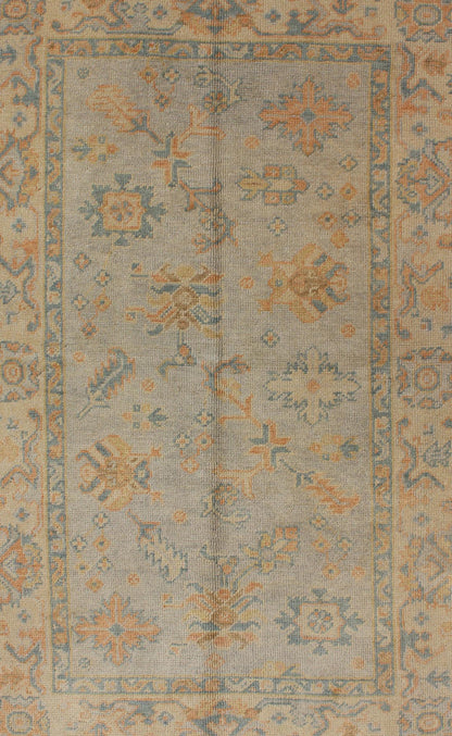 Keivan Woven Arts, En - 816, Reproduction Turkish Oushak Rug - 4'2 X 6'8 - Keivan Woven ArtsEN - 816 - 3614Rug