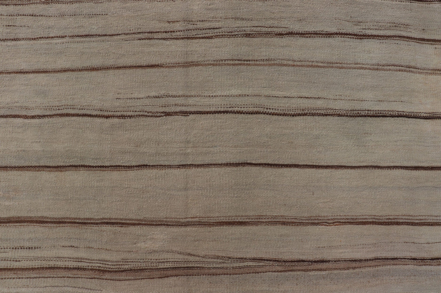 Vintage Flat Weave Turkish Kilim with Stripes in Tan, Taupe, Cream, and Brown Vintage Flat Weave Turkish Kilim with Stripes in Tan, Taupe, Cream, and Brown Vintage Turkish Kilim, Keivan Woven Arts / rug EN - P13141, country of origin / type:... - Keivan Woven ArtsEN - P13141 - 17706Rug