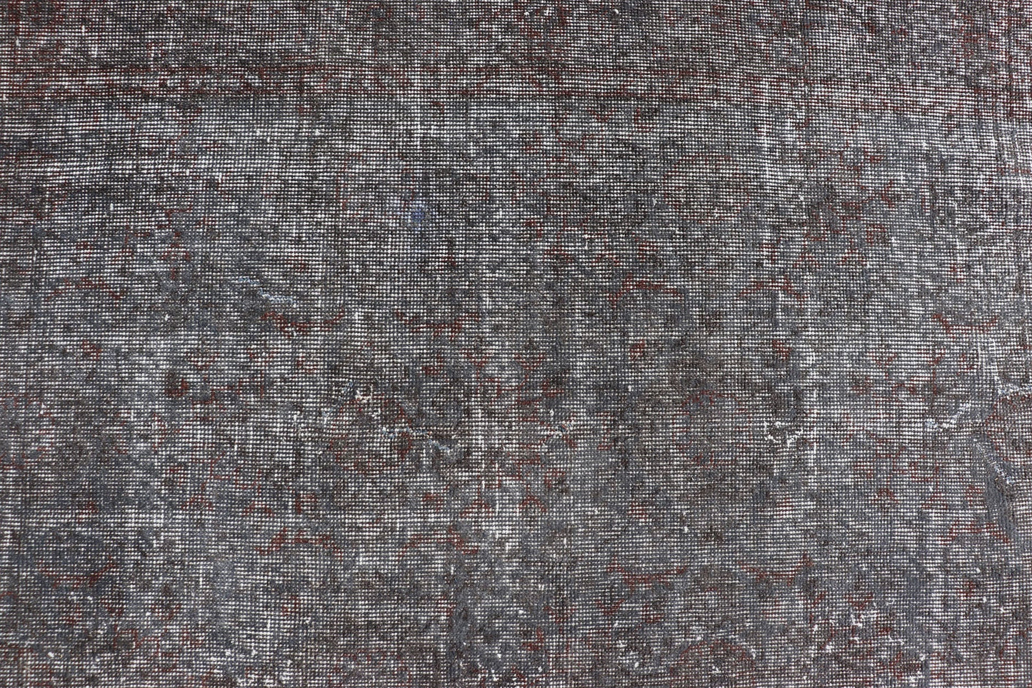 Vintage Turkish Overdyed Oushak with Floral Design in in Gray, Brown & Charcoal Vintage Turkish Overdyed Oushak with Floral Design in in Gray, Brown & Charcoal. Keivan Woven Arts / rug EN - P13613, country of origin / type: Turkey / Oushak, circa ... - Keivan Woven ArtsEN - P13613 - 17868Rug