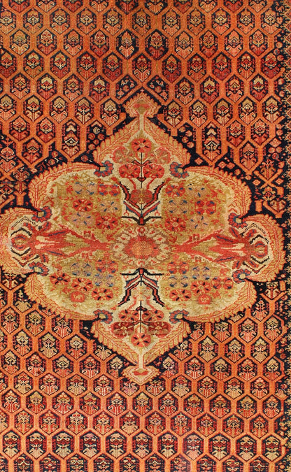 Antique Persian Mission Malayer Rug This amazing, antique mission Malayer rug was handwoven around the second half of the 19th Century and bears a remarkably unique medallion and all - over design. The combination of its early period creation and ... - Keivan Woven ArtsF - 0906 - 1604Rug
