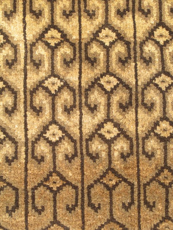 Semi antique Persian Belouch rug with tribal geometric design in brown tones, rug h - 102 - 45, country of origin / type: Iran / Belouch, circa 1950 This vintage/ semi antique Belouchi rug was handwoven in the mid - 20th century and bears a unique all... - Keivan Woven ArtsH - 102 - 45 - 1790Rug