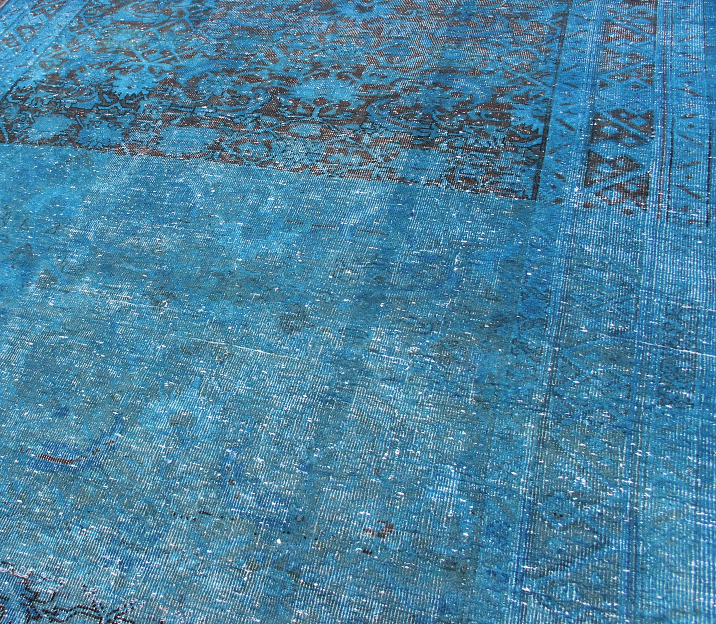 This beautiful antique Malayer rug from Iran was handwoven and bears a remarkably unique all - over design rendered in tones of blue. The combination of its early period creation and its one - of - a - kind design makes this a rare and desirable piece. Meas... - Keivan Woven ArtsH - 711 - 30 - 1225Rug