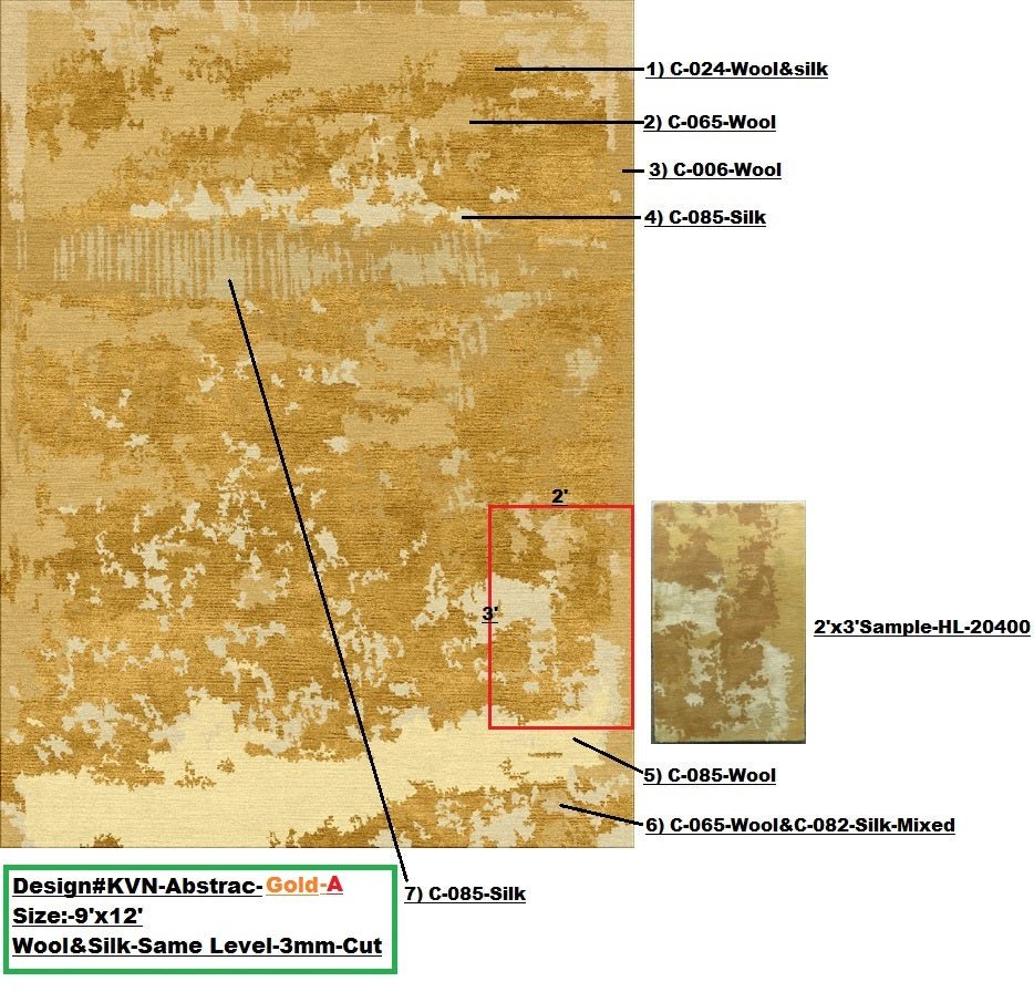 nan - Keivan Woven ArtsHCI - HL - 20400 - 10540Rug