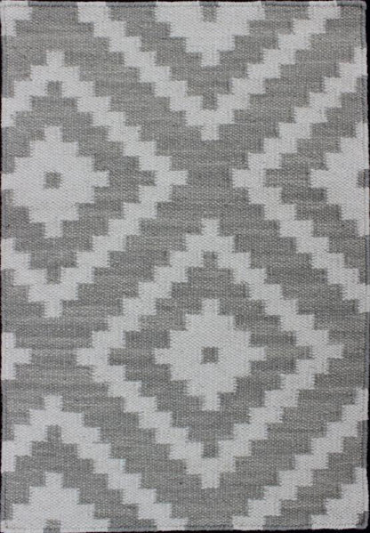 Grey - Keivan Woven ArtsIN - IAG - 103 - 2546 - Grey - 7657Rug