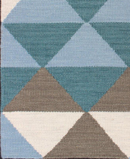 Petrol - Keivan Woven ArtsIN - IAG - 104 - 780 - Petrol - 7659Rug
