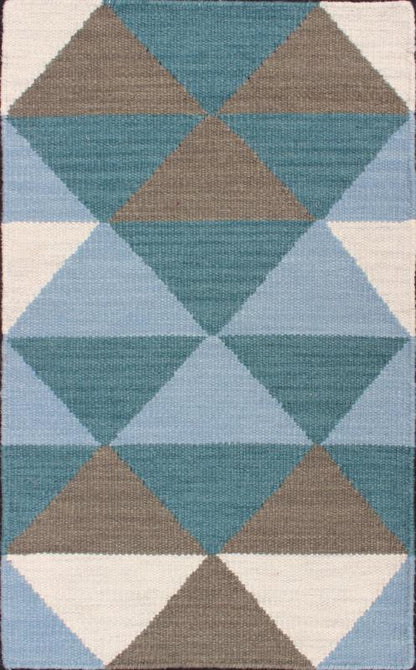 Petrol - Keivan Woven ArtsIN - IAG - 104 - 780 - Petrol - 7659Rug